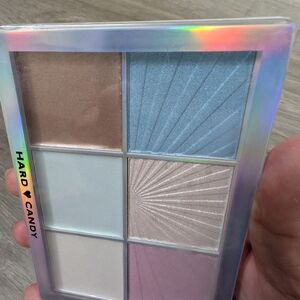 Hard Candy Shimmer Highlight & Blush Palette in Pastel Shades